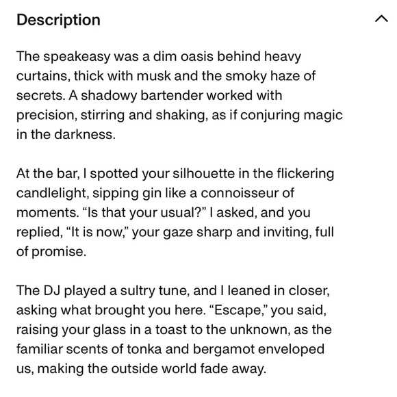 NEW Speakeasy Eau de Parfum by Blind Barber - 1.7 oz Glass Bottle - Picture 11 of 11